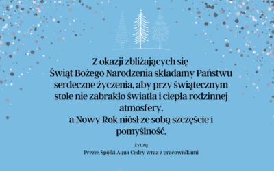 Życzenia z okazji świąt Bożego Narodzenia